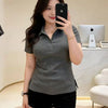 Plus Size Women's Summer New-Style Casual Short-Sleeve Relaxed Fit Top