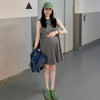 Plus Size Summer New-Style Casual Sleeveless Relaxed Fit Dress Fits 331 lb