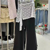 Plus Size Women's Spring Summer Casual Lace Design Patchwork Pants Fits 331 lb