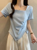 Plus Size Women's Summer Casual Short-Sleeve T-Shirt Fits 88-331 lb