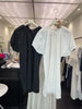 Plus Size Women's Summer Puff-Sleeve Relaxed Fit Dress Fits 331 lb