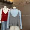 Plus Size Women's New-Style Knitted Two-Piece Set Fits 331 lb