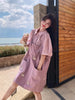 Plus Size Women's Summer New-Style Relaxed Fit Two-Piece Set Fits 331 lb