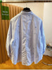 Plus Size Fashionable New-Style Embroidered Long-Sleeve Shirt Fits 331 lb