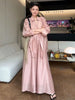 Plus Size Women's Fashionable Two-Piece Set Fits 331 lb