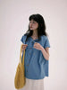 Plus Size Women's Summer New-Style Casual Short-Sleeve Relaxed Fit Shirt