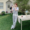 Plus Size Women's Summer Fashionable New-Style Casual Two-Piece Set Fits 265 lb