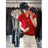 Plus Size Women's Summer French-Style New-Style Casual Knitted Short-Sleeve Relaxed Fit Sweater Fits 331 lb