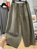 Plus Size Women's Spring Summer New-Style Relaxed Fit Pants Fits 331 lb