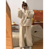 Plus Size Women's Autumn Winter New-Style Relaxed Fit Two-Piece Set Fits 331 lb