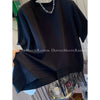 Plus Size Women's Summer Design Short-Sleeve Relaxed Fit T-Shirt Fits 331 lb