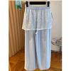 Plus Size Women's Summer New-Style Casual Lace Pants Fits 331 lb