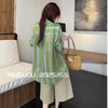 Plus Size Women's Design Printed Long-Sleeve Two-Piece Set