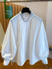 Plus Size Women's Long-Sleeve Relaxed Fit Shirt Fits 331 lb