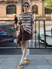 Plus Size Women's Summer Casual Short-Sleeve Two-Piece Set Fits 331 lb