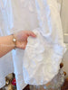 Plus Size Women's Summer New-Style Lace Embroidered Relaxed Fit Shirt Fits 331 lb