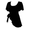 Plus Size Women's Summer Short-Sleeve T-Shirt Fits 276 lb