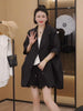 Plus Size Women's Summer Relaxed Fit Cardigan Fits 88-331 lb