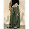 Plus Size Women's Vintage Casual Relaxed Fit Pants