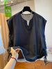Plus Size Women's Summer New-Style Sleeveless Relaxed Fit Shirt Fits 331 lb