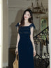 Old-school chic beauty super flattering ultra-elegant and stunningly date-night dress
