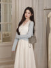 Summer Jasmine Linen Lace Elegant and Fresh Gentle and Cozy Design Dress