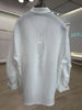 Plus Size Women's New-Style Lace Patchwork Shirt Fits 331 lb