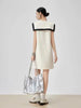 Plus Size French-Style Design Sleeveless Relaxed Fit Dress