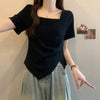 Plus Size Women's Summer Casual Short-Sleeve T-Shirt Fits 88-331 lb