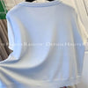 Plus Size Women's Spring Summer New-Style Patchwork Knitted Short-Sleeve Relaxed Fit Cardigan Fits 331 lb