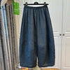 Plus Size Women's Summer Vintage Casual Relaxed Fit Pants Fits 331 lb