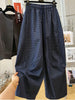 Plus Size Women's Spring Summer Vintage Casual Relaxed Fit Pants Fits 331 lb