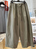 Plus Size Women's Spring Summer New-Style Relaxed Fit Pants Fits 331 lb