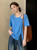 Plus Size Women's Summer New-Style Short-Sleeve Relaxed Fit T-Shirt Fits 331 lb