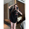 Plus Size Women's Summer Casual Short-Sleeve Relaxed Fit T-Shirt Fits 331 lb