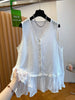 Plus Size Women's New-Style Sleeveless Relaxed Fit Vest Fits 331 lb