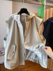 Plus Size Women's Spring Summer New-Style Design Relaxed Fit Vest Fits 331 lb