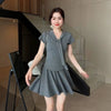 Plus Size Women's Summer Fashionable Casual Two-Piece Set Fits 265 lb