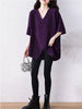 Plus Size Women's Summer Casual Design Knitted Relaxed Fit Sweater Fits 331 lb