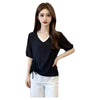 Plus Size Women's Summer Design Short-Sleeve T-Shirt Fits 265 lb