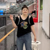 Plus Size Women's Summer Design Short-Sleeve T-Shirt