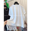 Plus Size Women's Summer Design Short-Sleeve Relaxed Fit T-Shirt Fits 331 lb