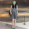 Plus Size Summer New-Style Casual Sleeveless Relaxed Fit Dress Fits 331 lb