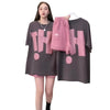 Plus Size Women's Summer Fashionable Casual Relaxed Fit Two-Piece Set Fits 331 lb
