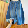 Plus Size Women's Summer Casual Denim Relaxed Fit Pants Fits 331 lb