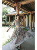 Ancient Wood Cool Skirt Tie-dye Irregular Chinese Deconstructed Wabi-sabi Original Bustier + Half