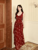 Champs-ÃlysÃ©es Special Design and Waist-Cinching White-Enhancing Elegant Dress