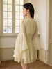 Cheese Petit Cake Lace French Lightweight Resort Style Print Long Sleeve
