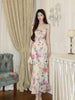 Tuileries Garden Chic and unique printed lace patchwork dress sense of style for summer