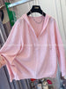 Plus Size Women's Summer Knitted Relaxed Fit Cardigan Fits 88-331 lb